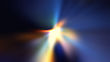 Stock Photo : Sunburst Stock Image: Colorful Ray Of Lights Explosion With Lens Glare Effect