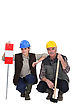 Stock Photo : Smiling Stock Photography: Construction Workers