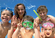 Stock Photo : Dad Pictures: Family Vacation