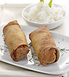 Stock Photo : Roll Stock Image: Fried Chicken Rolls And Rice