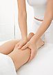 Stock Photo : Vitality Stock Image: Leg Massage, Lymphatic Drainage