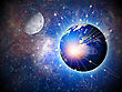 Space Transportation And Technologies In The Future, Abstract Backgrounds