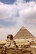 Stock Photo : Majestic Stock Image: Sphinx And The Great Pyramid In The Egypt