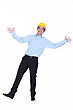 Stock Photo : Friendly Stock Photography: Young And Happy-go-lucky Engineer